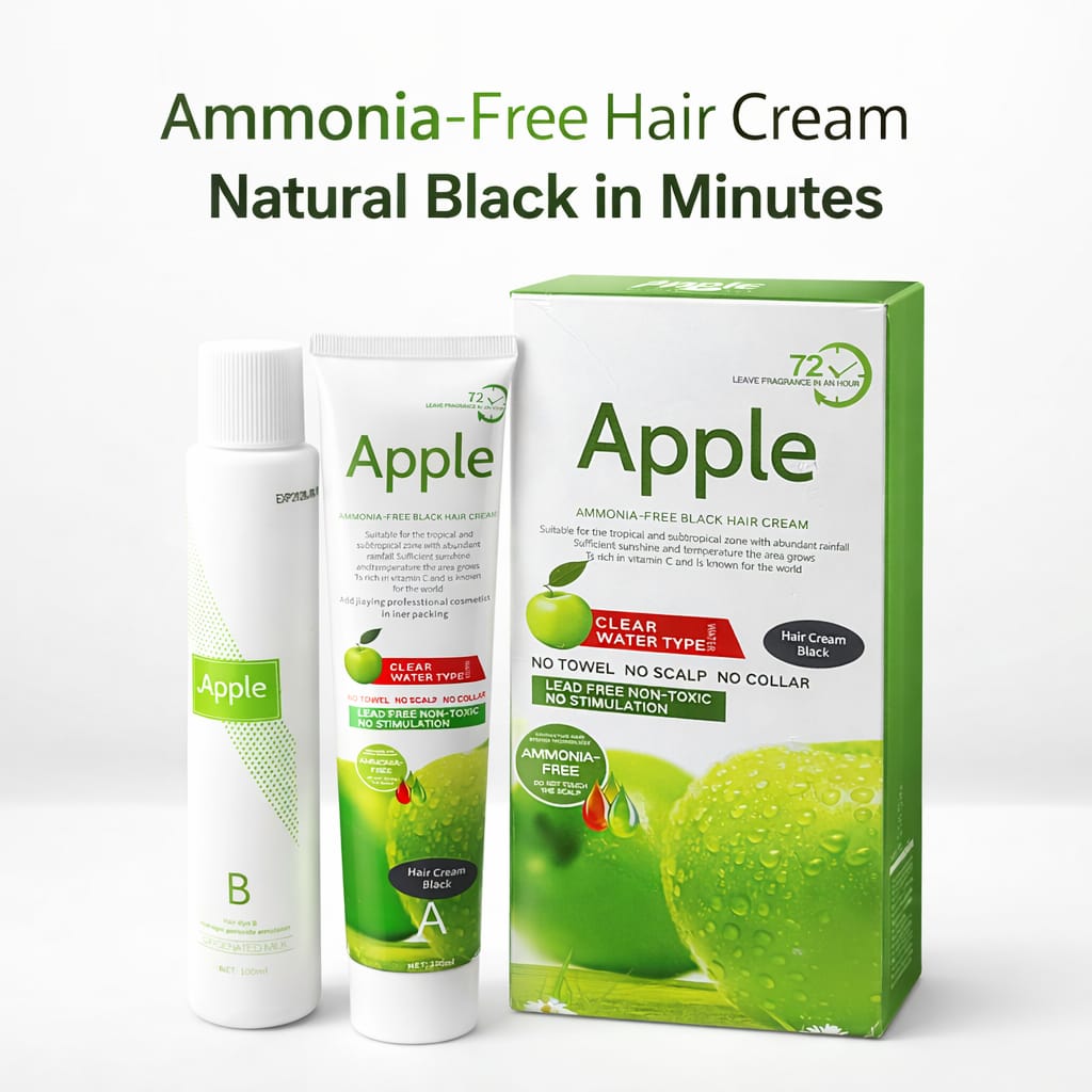 Apple Professional Hair Color Cream – Organic