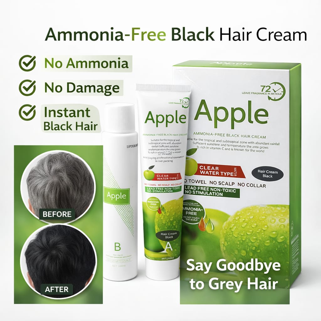 Apple Professional Hair Color Cream – Organic